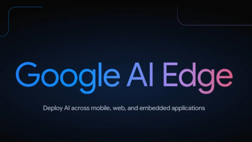 Google Has Now Launched Google AI Edge on GitHub