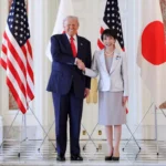 Trump hails Japan’s female leader amid trade, minerals talks