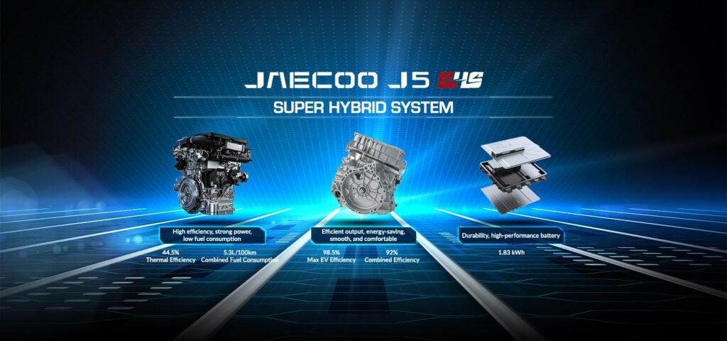 Jaecoo J5 SHS HEV Hybrid System